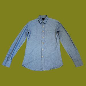 J. Crew Denim Blue Button-Up Shirt